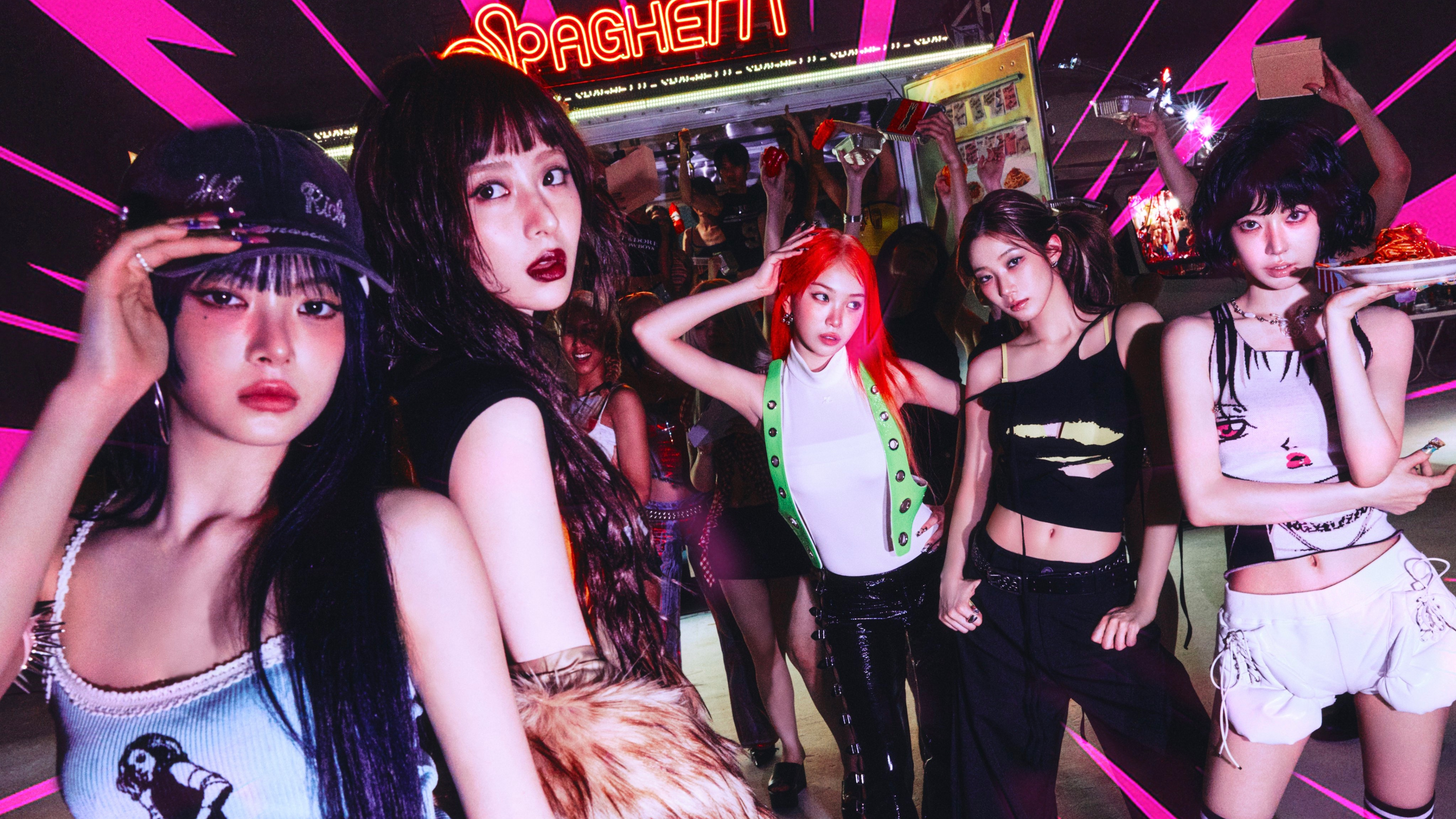 LE SSERAFIM — LE SSERAFIM for Indeed Japan HQ Photos | kpopping
