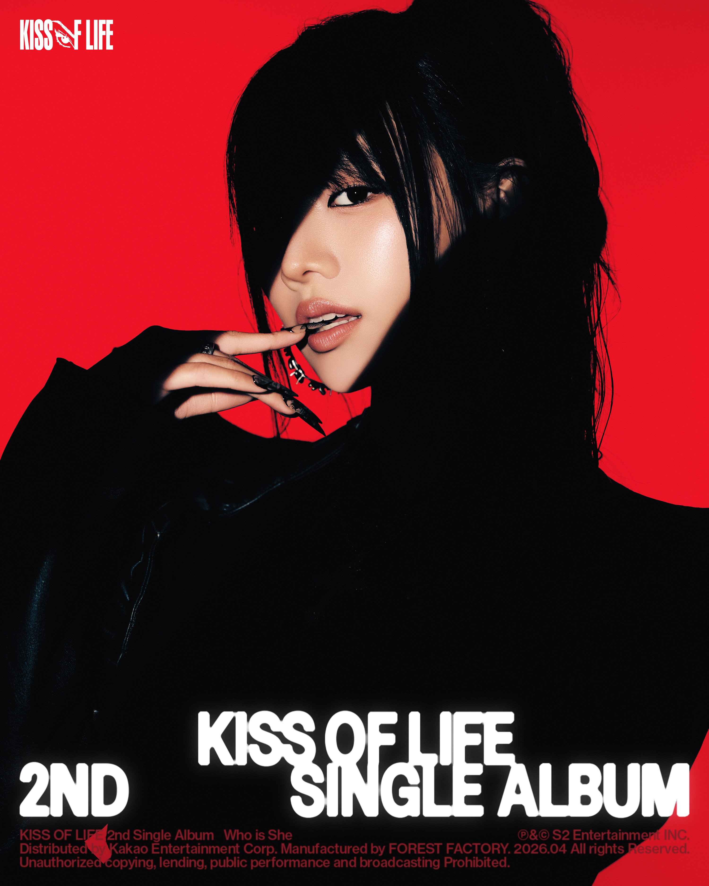 KISS OF LIFE — KISS OF LIFE 2nd Single Album [Who is she] Concept