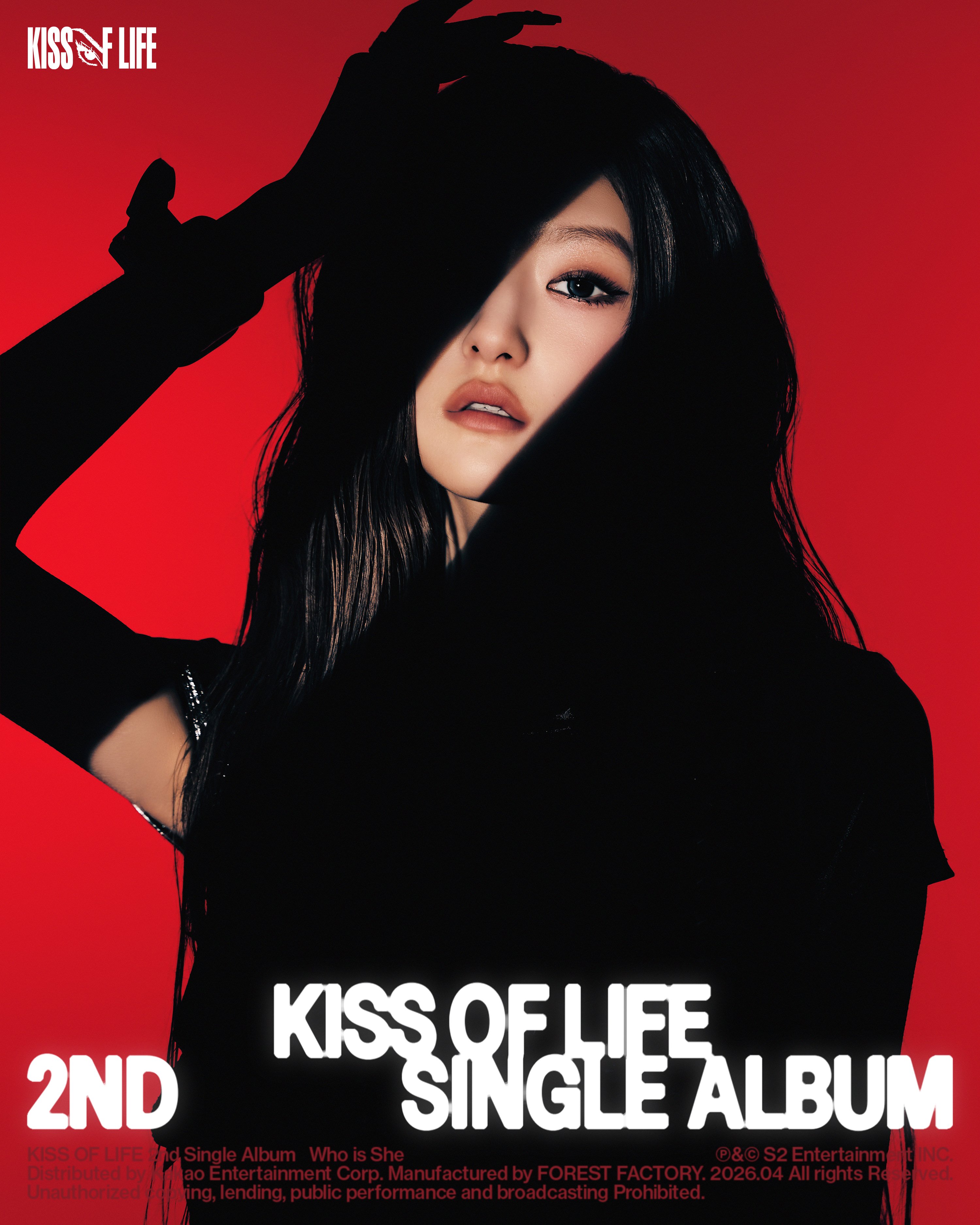 KISS OF LIFE — KISS OF LIFE 2nd Single Album [Who is she] Concept