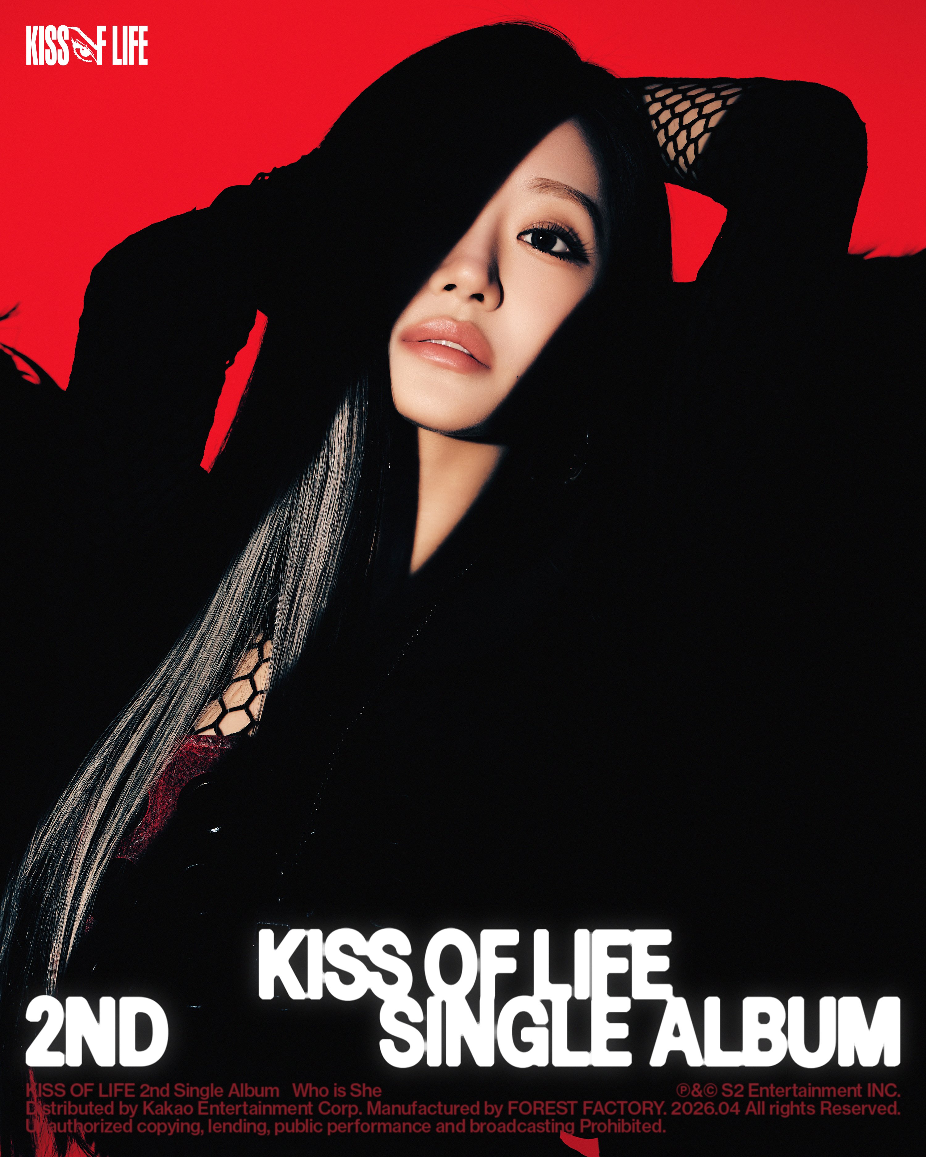 KISS OF LIFE — KISS OF LIFE 2nd Single Album [Who is she] Concept