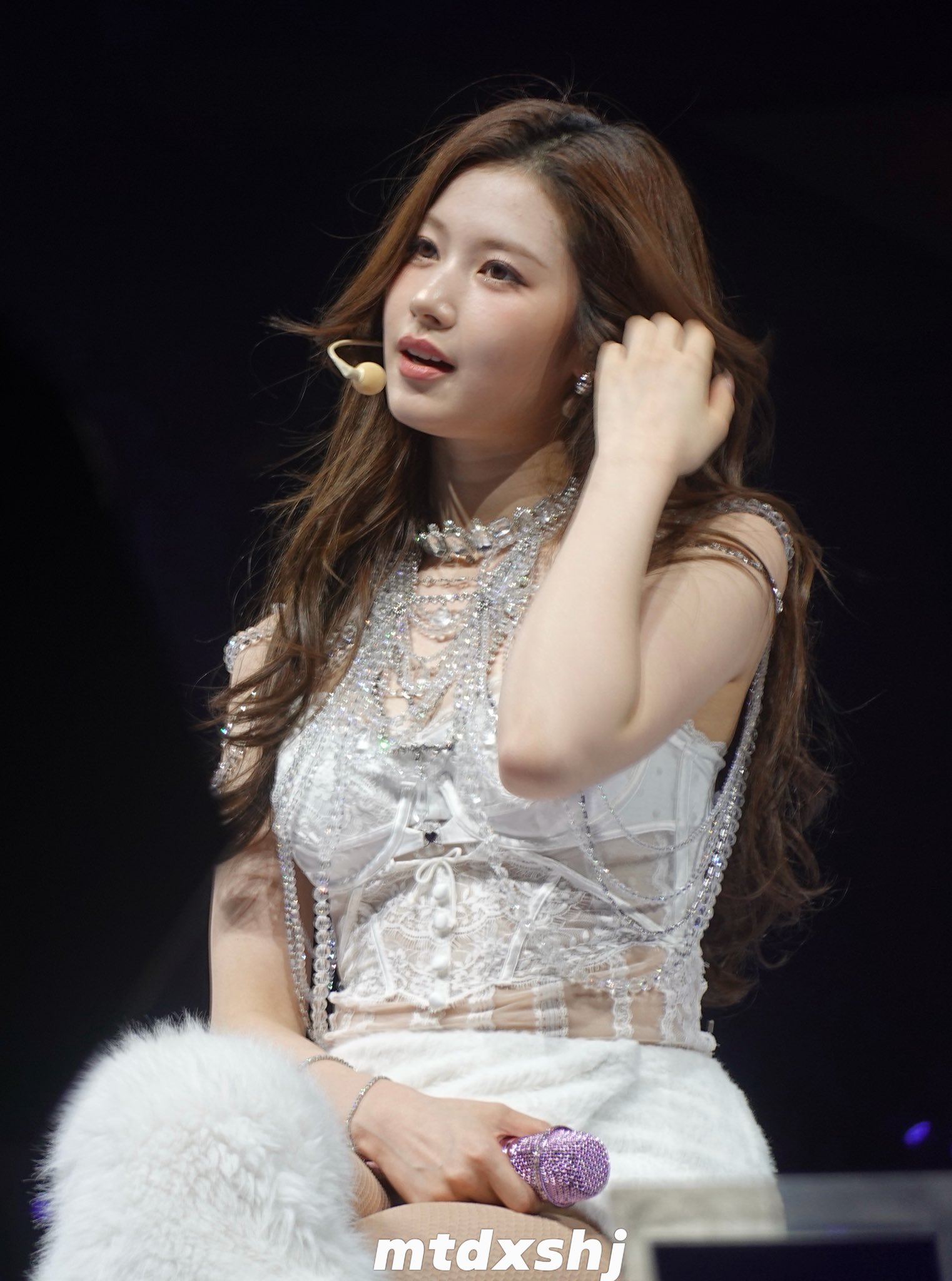 Sana — 260418 Sana at “THIS IS FOR” World Tour in Austin D1 HQ