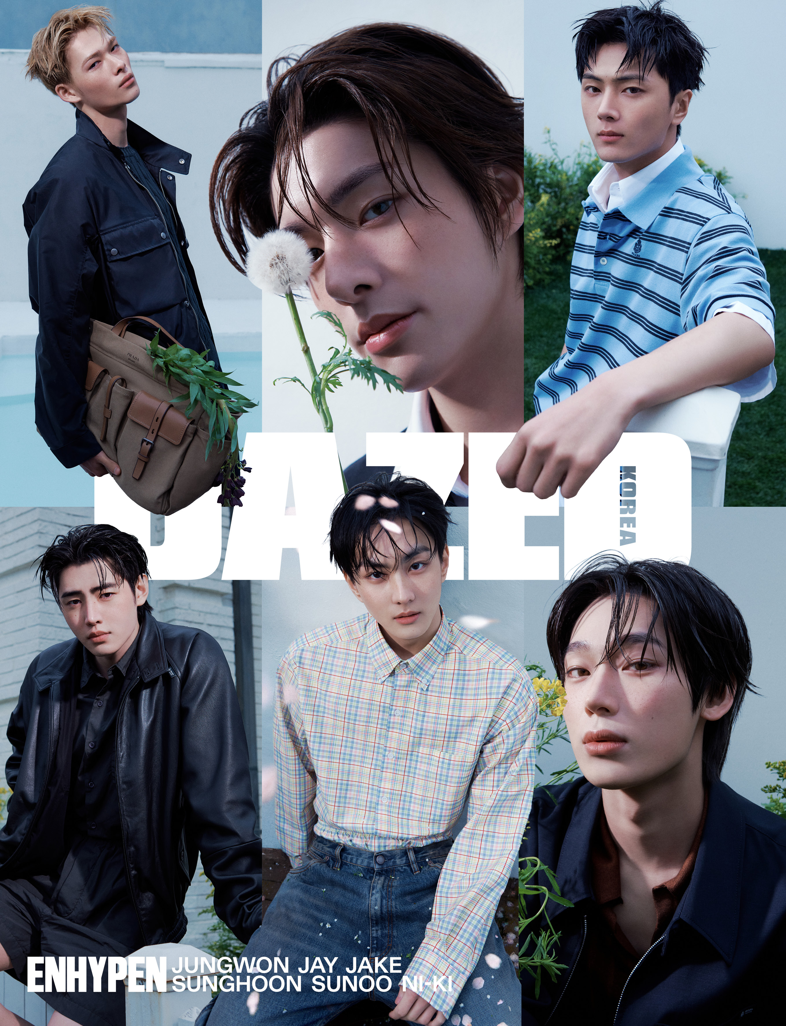 ENHYPEN — ENHYPEN for DAZED Korea 2026 May Cover HQ Photos | kpopping