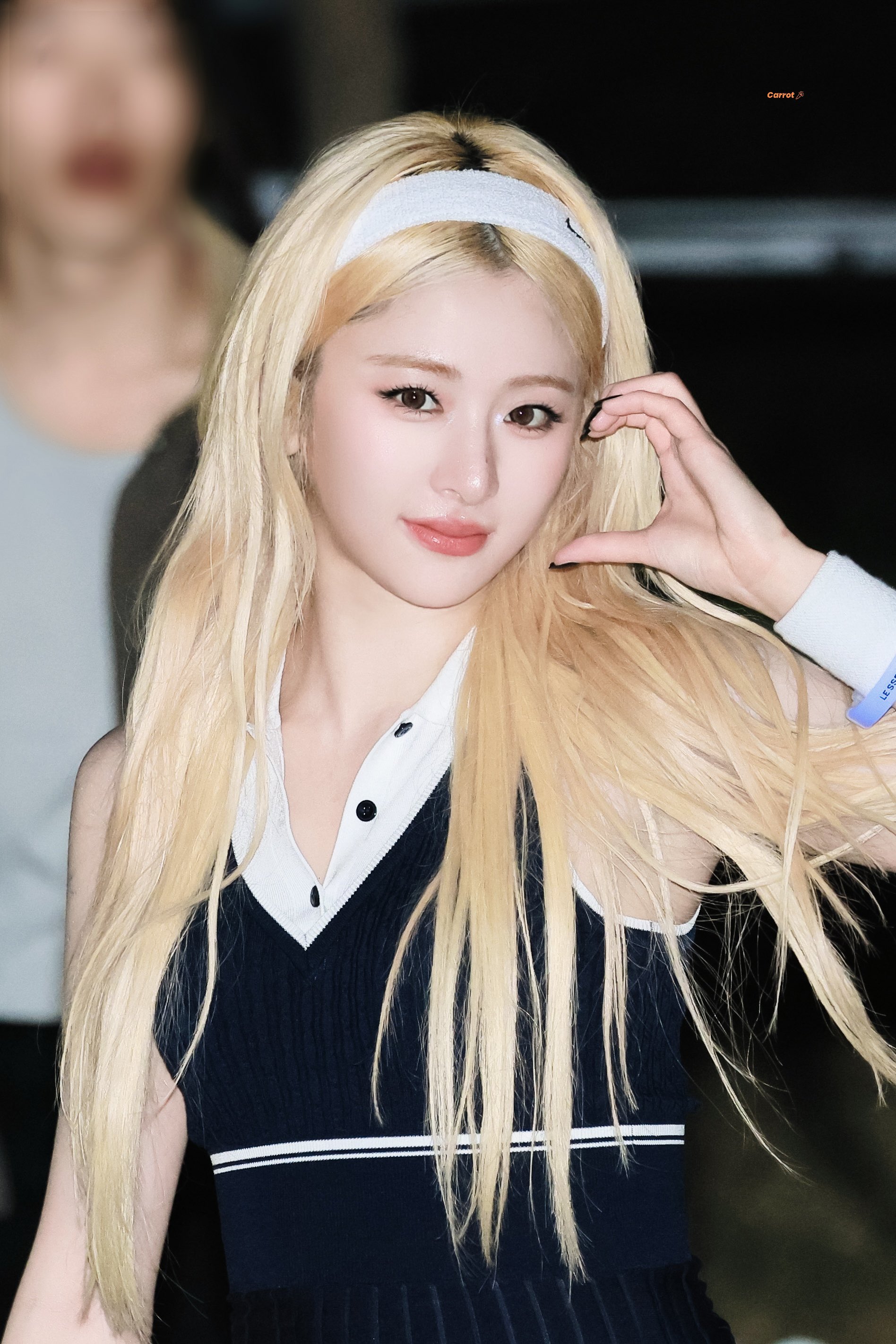 Huh Yunjin — 240830 LE SSERAFIM Yunjin - 'CRAZY' at Music Bank HQ