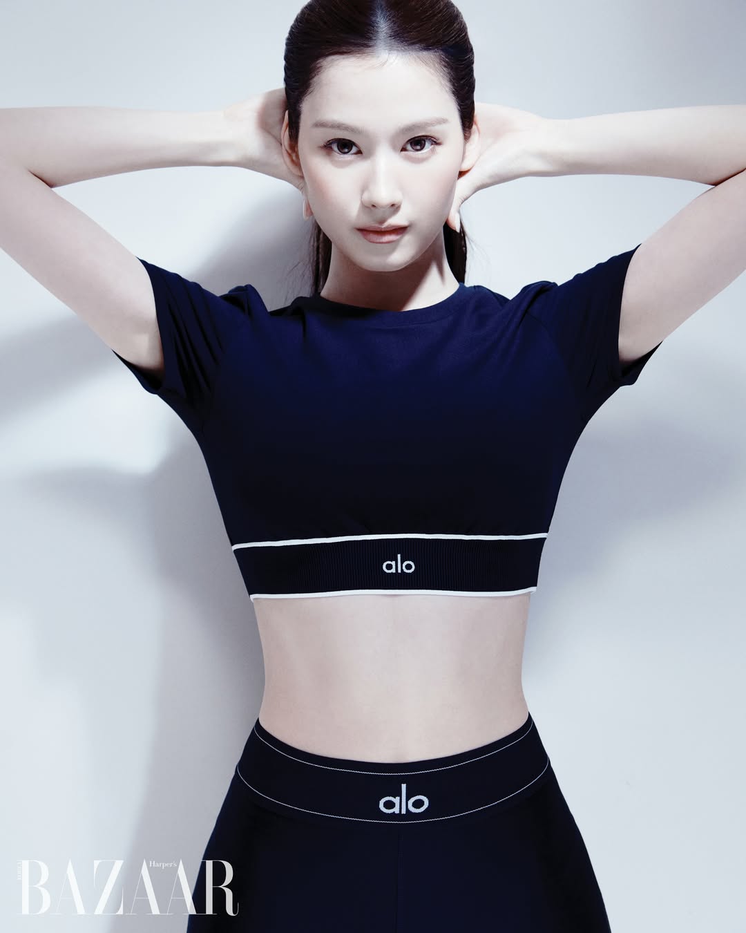 ⭐︎Sana⭐︎ Sana — 260708 Sana x ALO for Harper's BAZAAR Korea Summer Edition