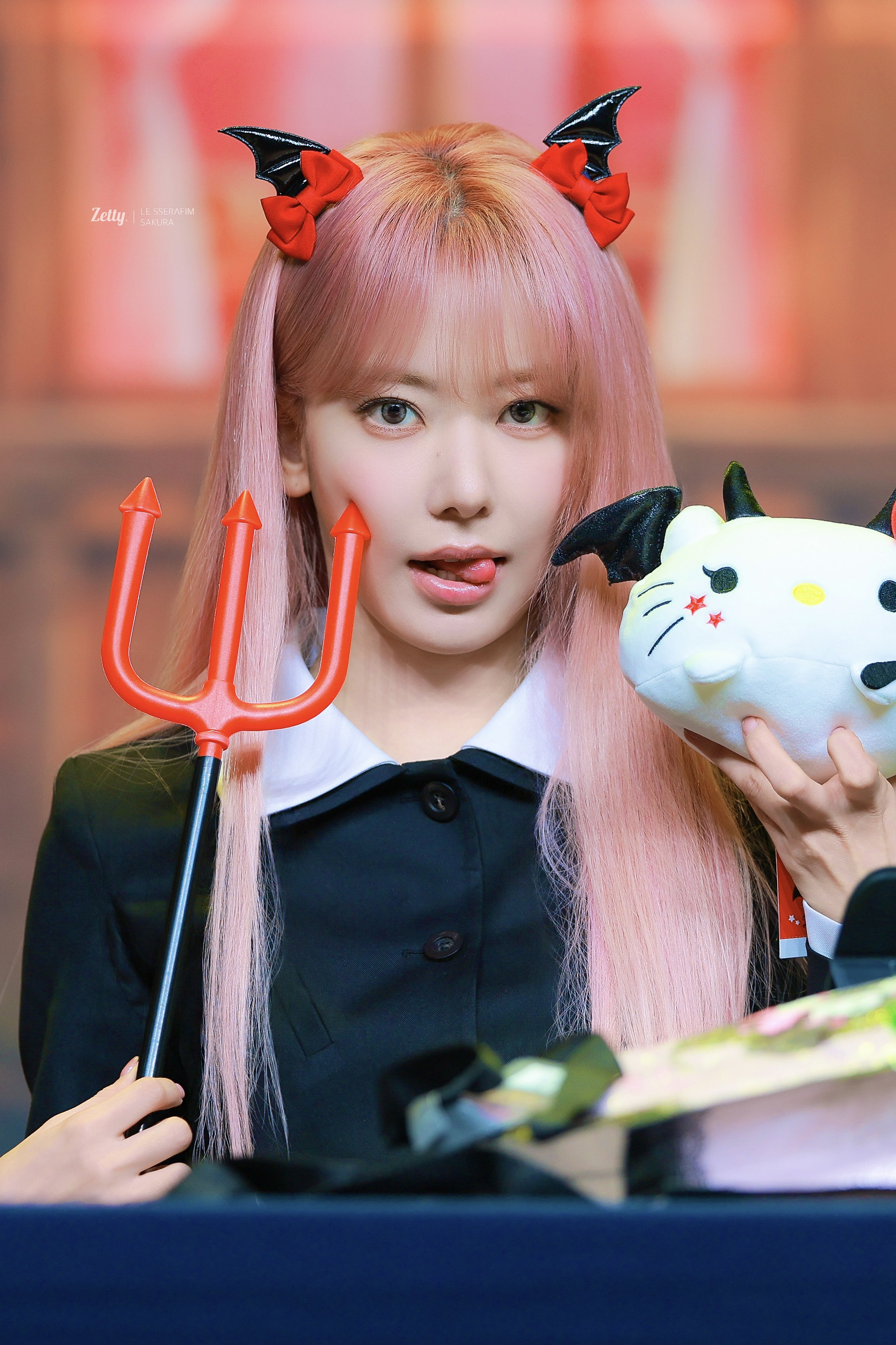 Sakura — 260722 Sakura at MUSICPLANT Fansign Event HQ Photos