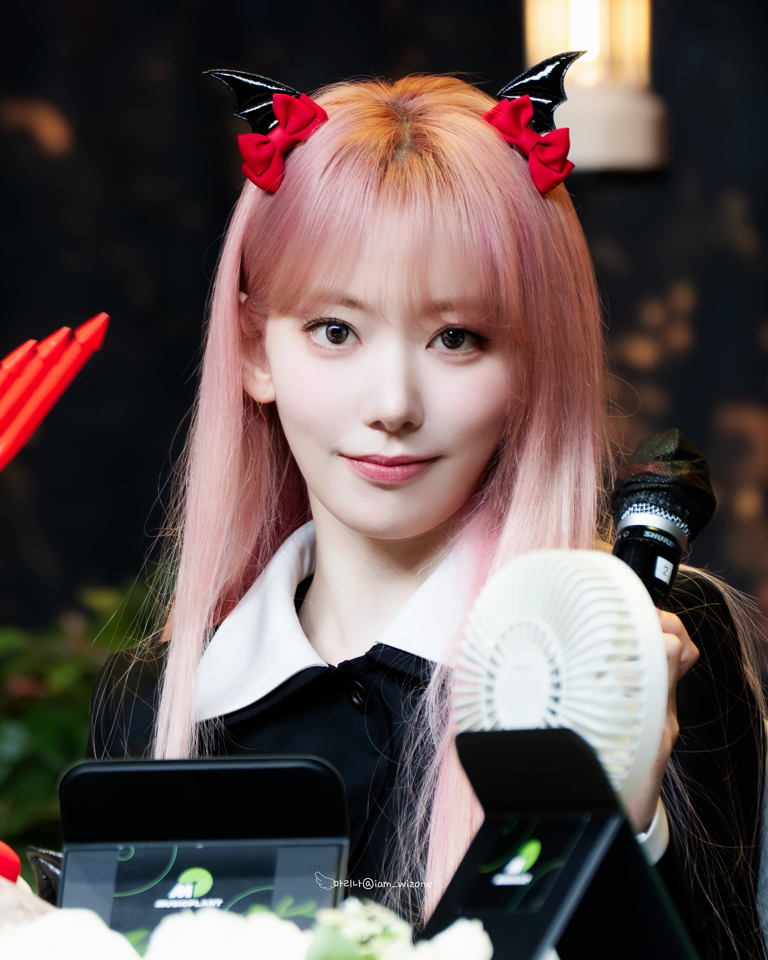 Sakura — 260722 Sakura at MUSICPLANT Fansign Event HQ Photos