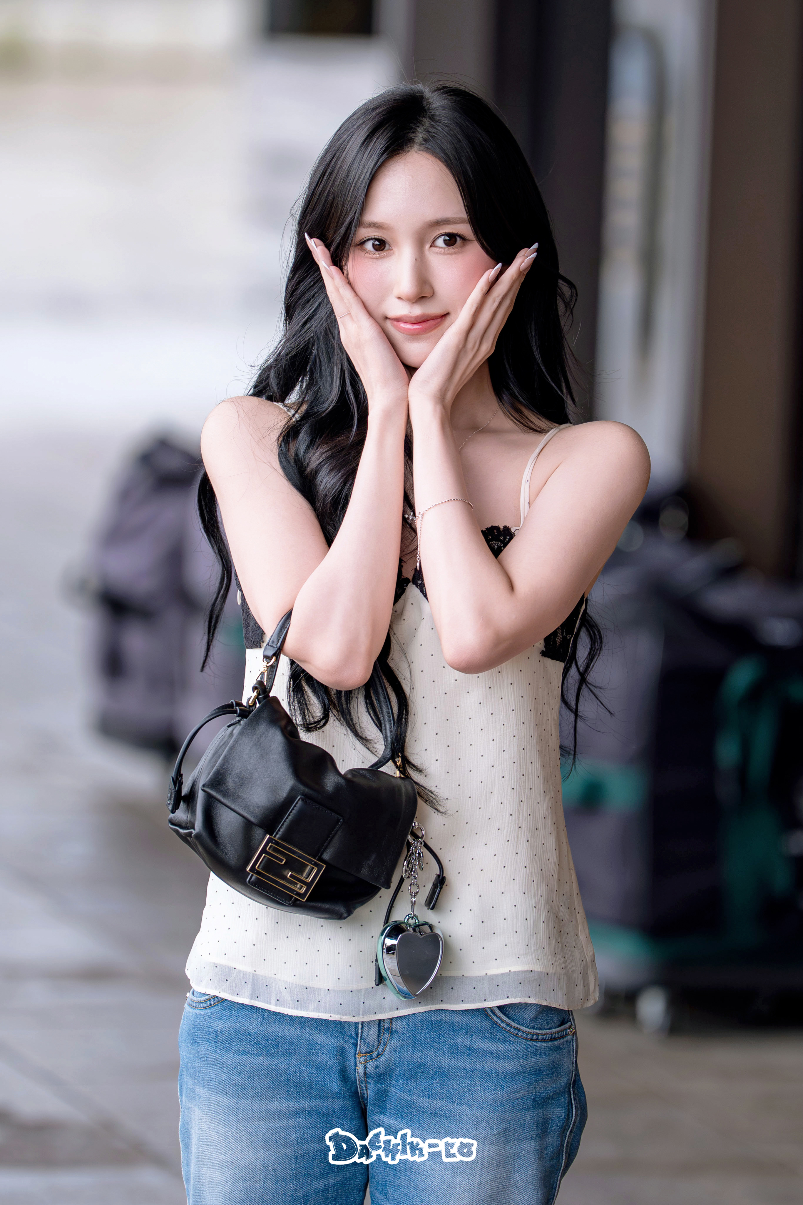 Mina — 260721 MINA AT GMP AIRPORT HQ Photos | kpopping