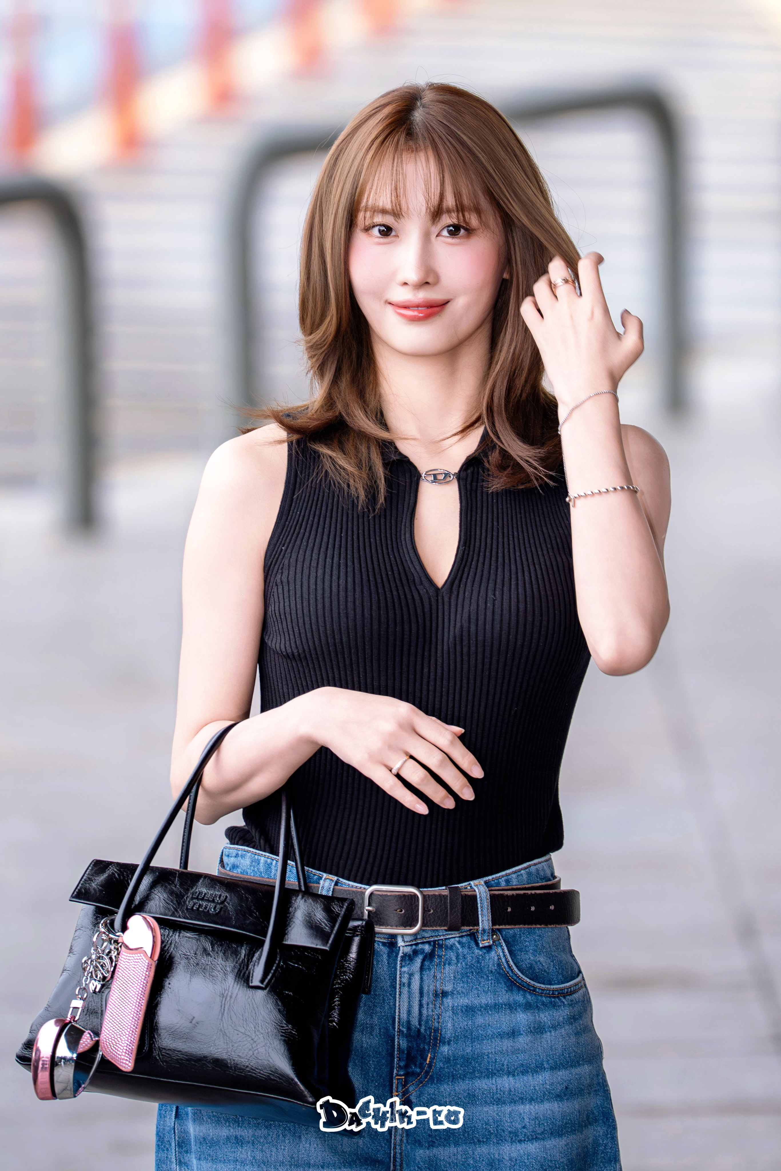 Momo — 240919 - MOMO at Milan Fashion Week for the Onitsuka Tiger