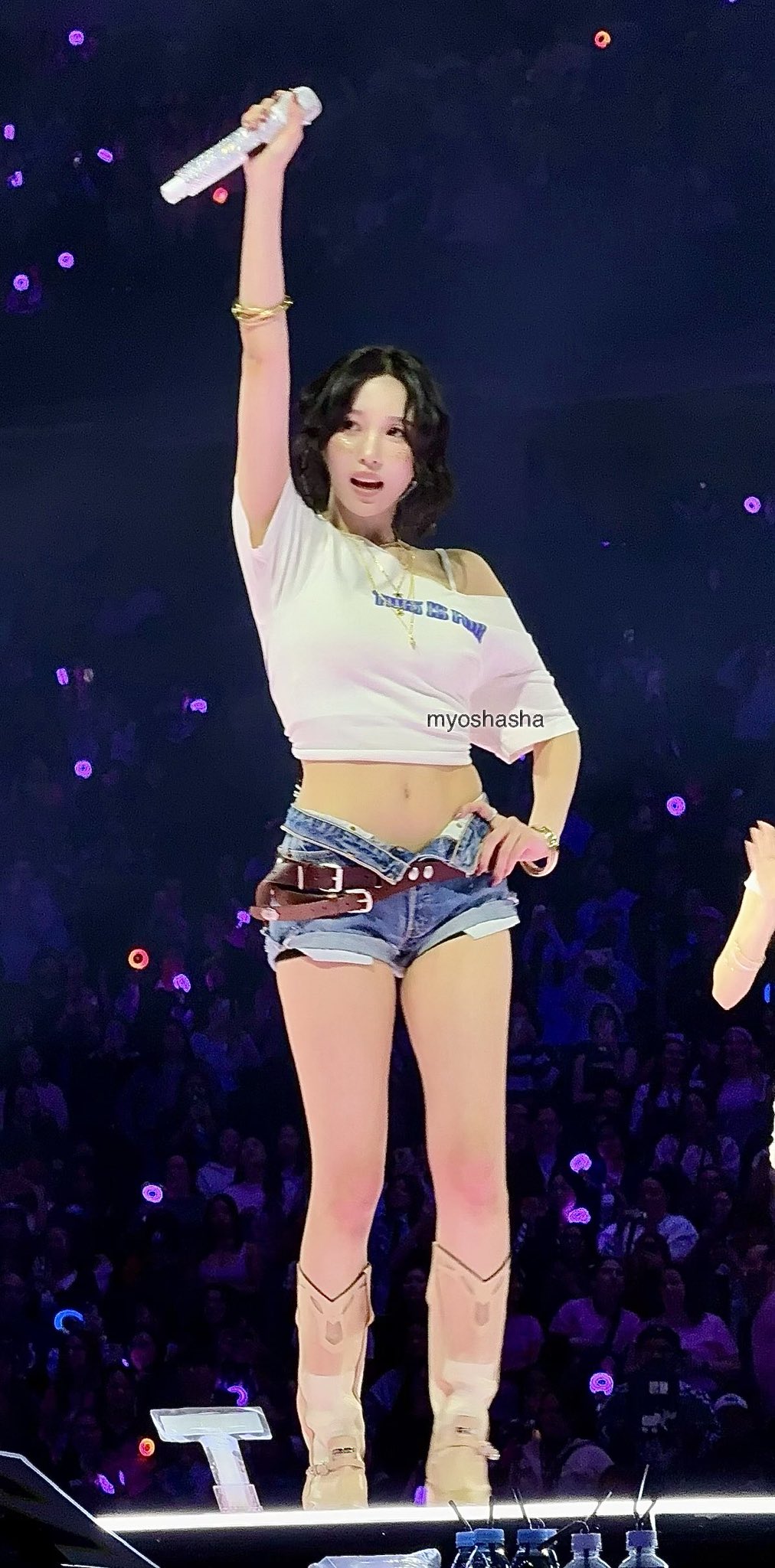 Mina — 260202 Mina at “THIS IS FOR” World Tour in Dallas HQ Photos