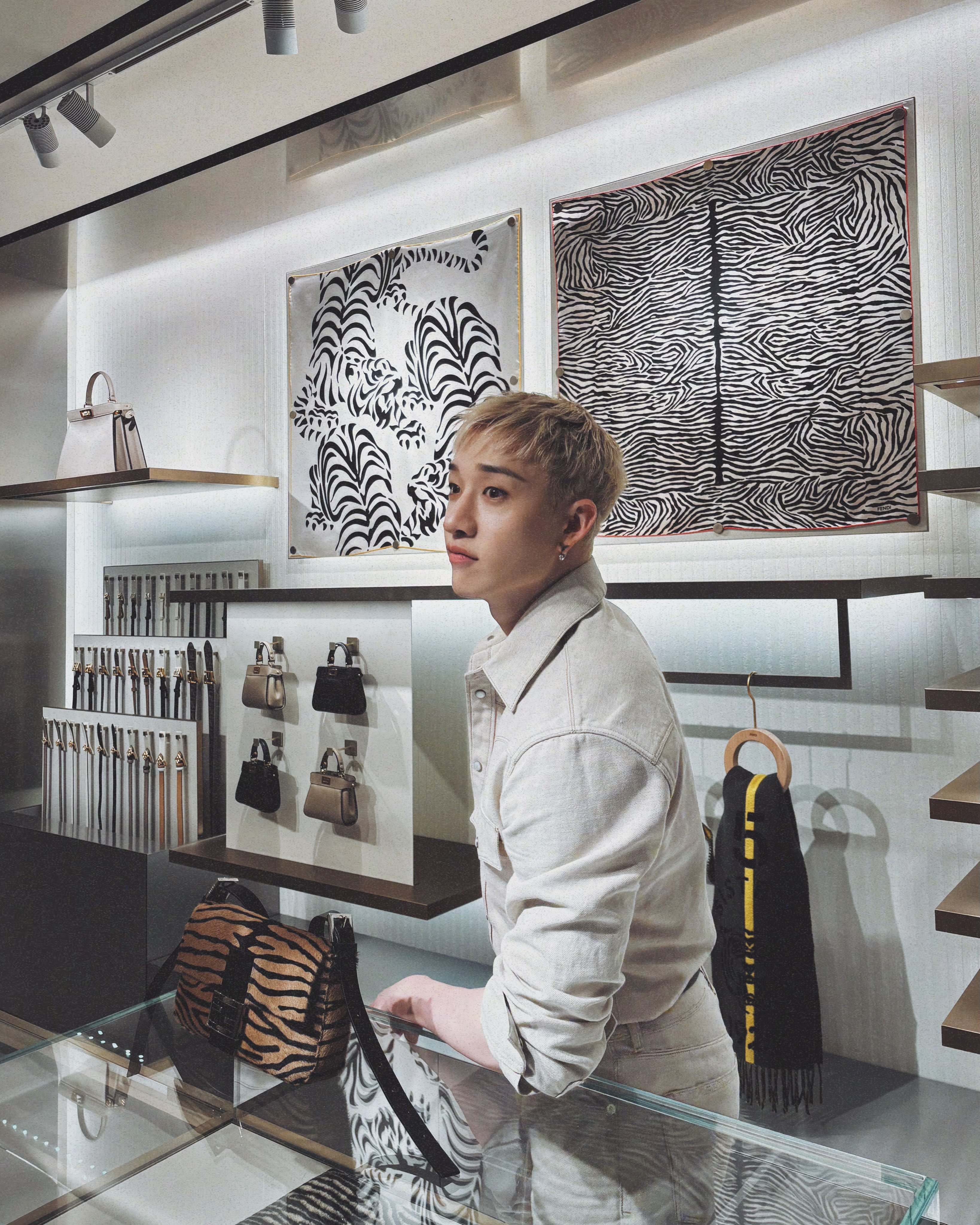 Bang Chan — Bang Chan x Fendi for Harper's Bazaar Korea 2025